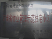 2008年12月17日，建業(yè)森林半島被評為"河南省物業(yè)管理示范住宅小區(qū)"榮譽稱號。